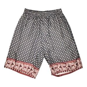 Dolce & Gabbana silk shorts | blk/brn | Size 44 | Like New